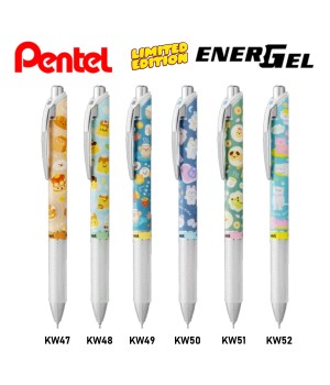 PENTEL BLN75KW ENERGEL KAWAII GEL ROLLER PEN 0.5MM