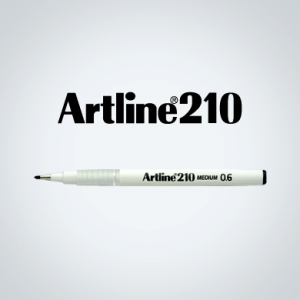 Artline Supreme Fine EPFS-210 Pen 0.6mm Nib Fineliner Color Pens