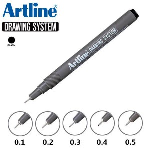 ARTLINE DRAWING SYSTEM-BLACK  