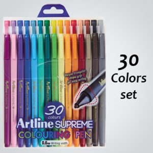 ARTLINE EPFS-210/30W SUPREME COLOUR PEN SET   