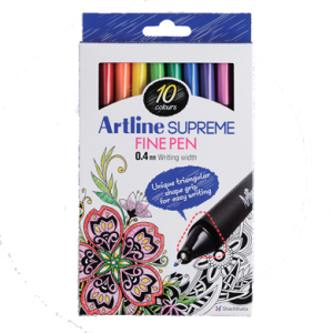 ARTLINE EPFS-200/10W SUPREME FINE PEN SET  