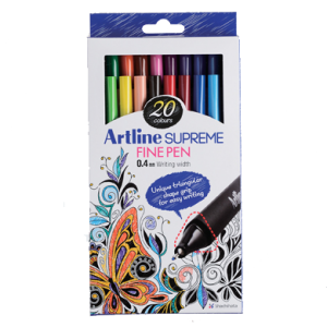 ARTLINE EPFS-200/20W SUPREME FINE PEN SET  