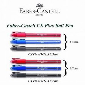 FABER CASTELL CX PLUS BALL PEN 