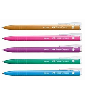 FABER CASTELL RX GEL PEN 0.7 (COLOUR)    