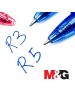 M&G GEL PEN R3 0.5mm / R5 0.7mm    