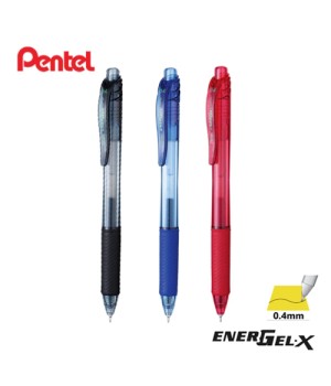 PENTEL BLN104 ENERGEL-X RET ROLLERBALL PEN
