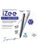 PENTEL IZEE MULTI 4 COLOUR INK RETRACTABLE BALL POINT PEN