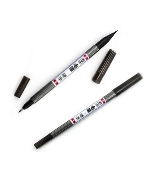 ZEBRA BRUSH PEN TWIN TIP FD-502 (S&H)   