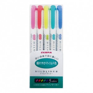 ZEBRA WKT7-5C-HC MILDLINER HIGHLIGHTER   