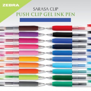 ZEBRA SARASA CLIP GEL PEN 0.7  