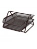 2 TIER WIRE METAL TRAY 