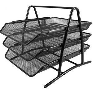 3 TIER METAL WIRE TRAY 