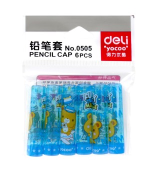 DELI 0505 PENCIL CAP 6'S  