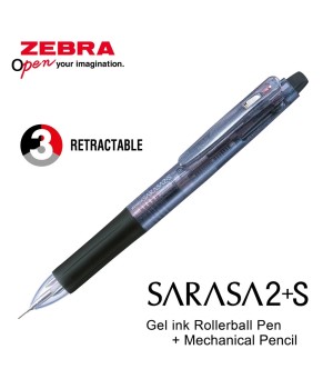 ZEBRA SARASA 2+S SJ2 GELPEN+MECHANICAL PENCIL
