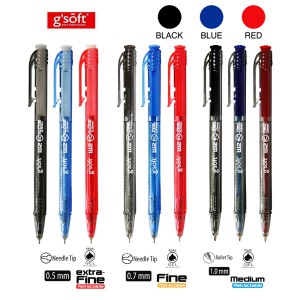G'SOFT W2 BALLPEN  1.0mm